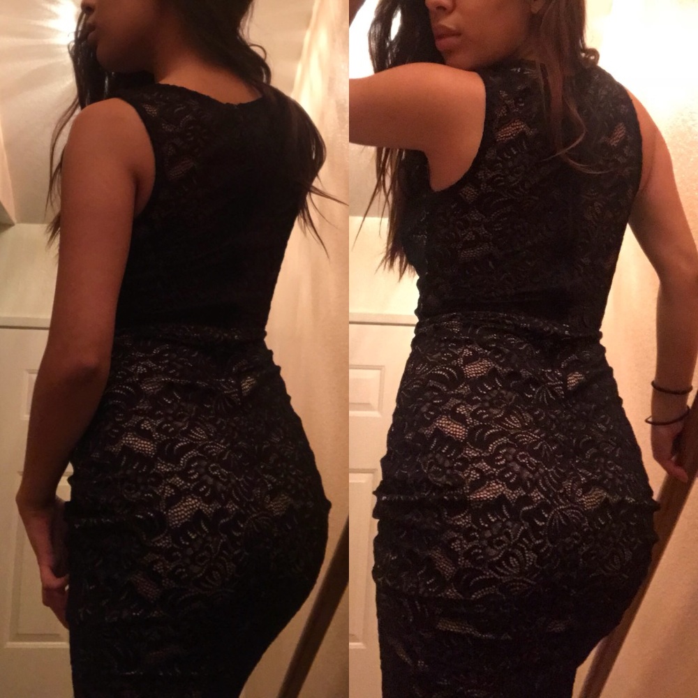 Black long prom dress - Picture 3 of 3